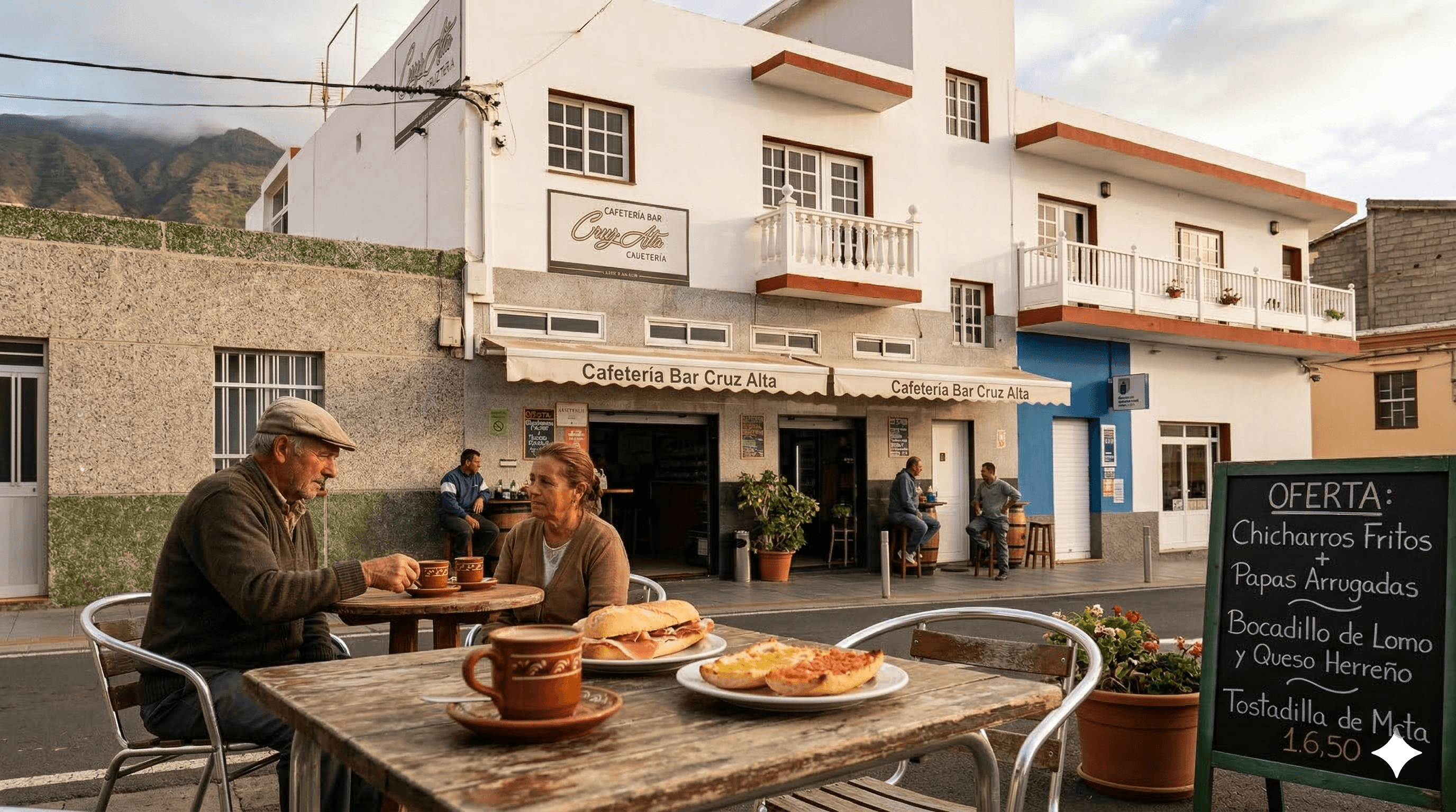 Cafetería Cruz Alta en Frontera
